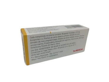 Concor 1,25 mg x 30 comprimidos recubiertos Merck