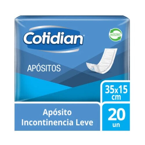 Cotidian apósito normal x 20 unidades Farmex-Fonasa-Persistente