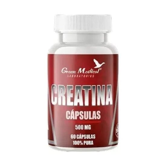 Creatina 500 mg x 60 Cápsulas GREEN MEDICAL