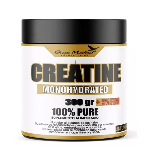 Creatine Monohydrated polvo 60 porciones 315 g GREEN MEDICAL