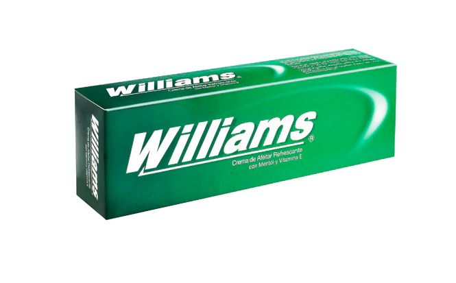 Crema de Afeitar Williams Refrescante x 100 gr Cosmetica Davis