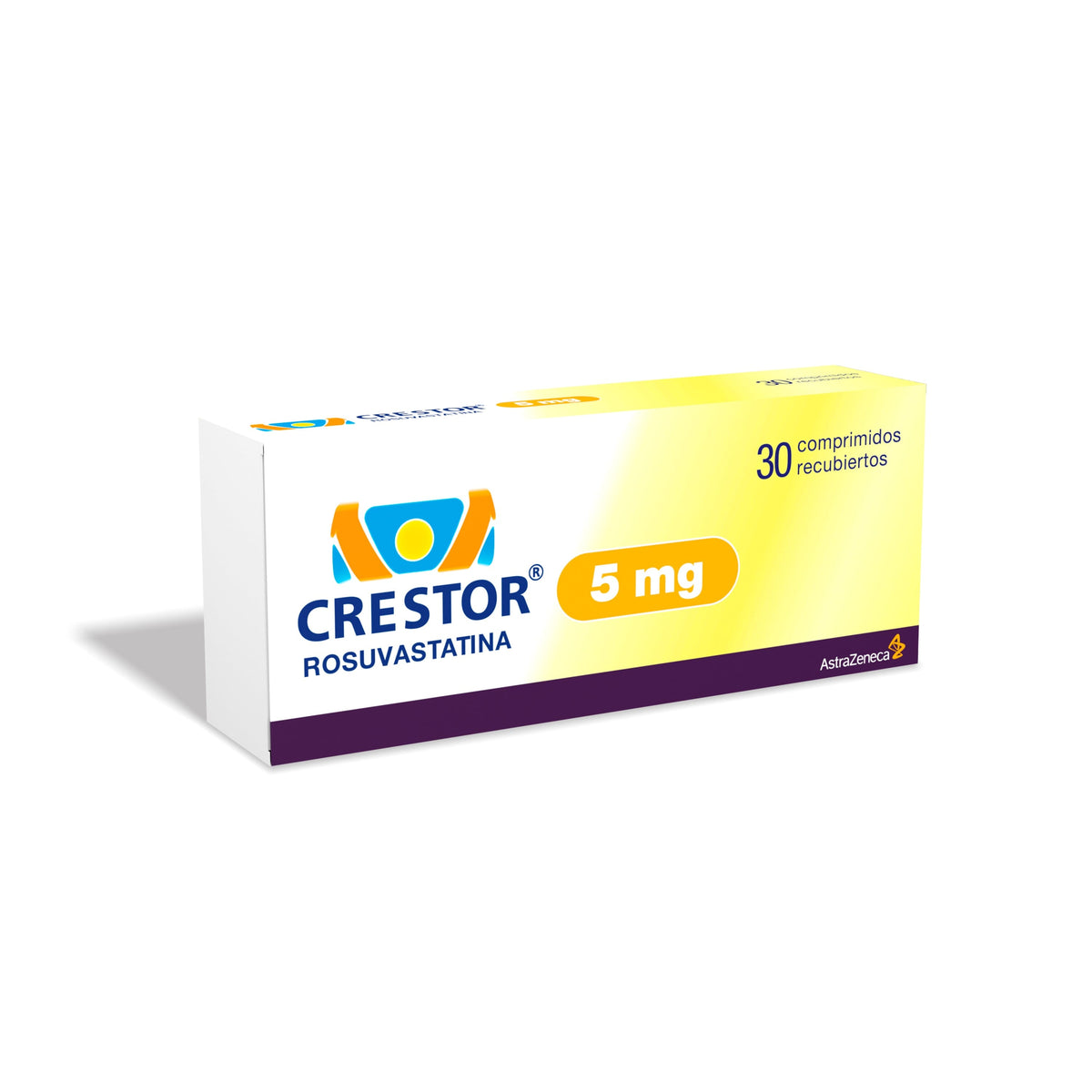 Crestor 5 mg x 30 comprimidos.