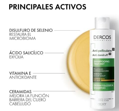 Dercos SH Anticaspa Seco X 200 ML Farmex-Pluxee-Persistente