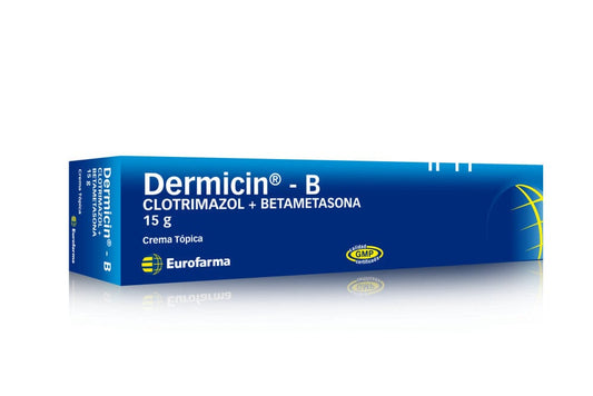 Dermicin B 15 g crema EUROFARMA