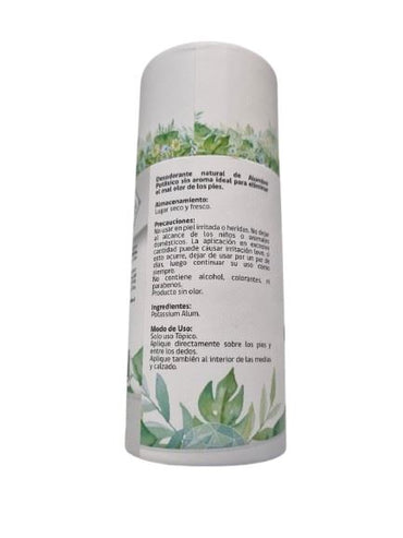 Desodorante Alumbre en Polvo x 100 g HBM