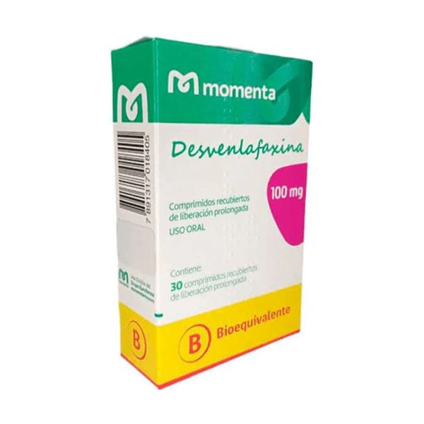 Desvenlafaxina 100 mg x 30 comprimidos de liberación prolongada.
