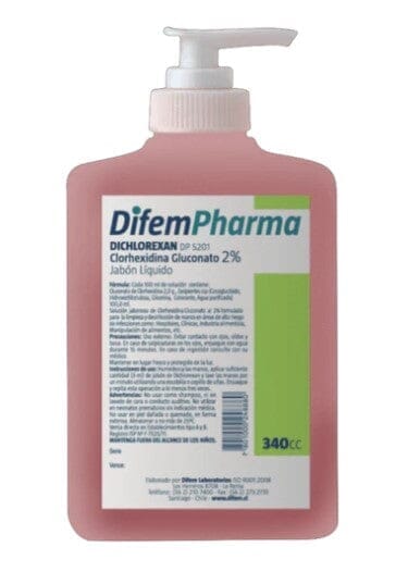 Dichlorexan Jabón Líquido 2% Farmex-Pluxee-Persistente