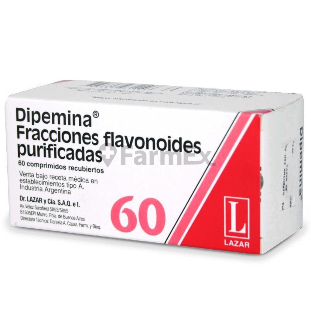 Dipemina 500 mg x 60 comprimidos Farmex-Pluxee-Persistente