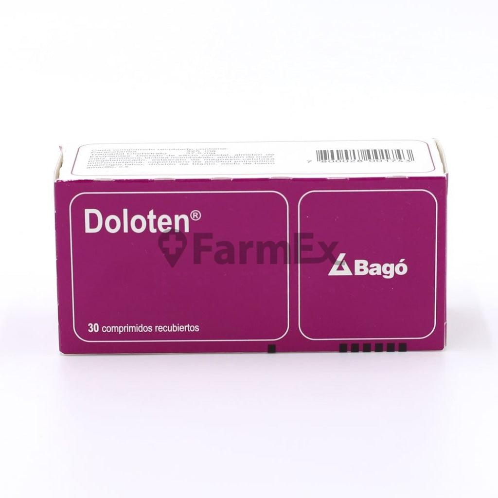 Doloten x 30 comprimidos.