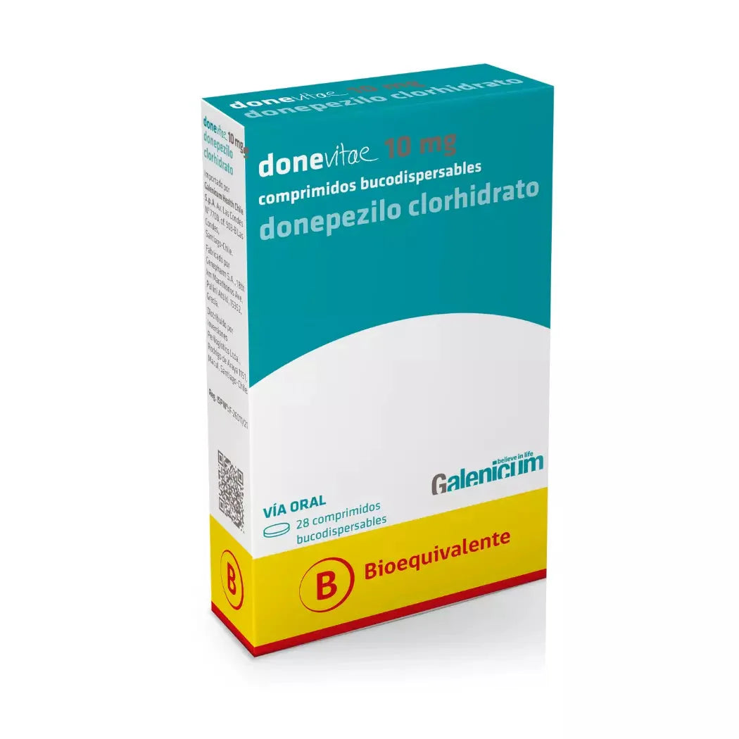 Donevitae 10 mg x 28 comprimidos Bucodispersables.