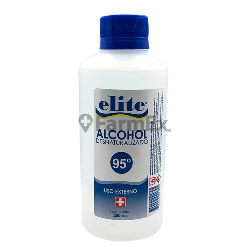 Elite Alcohol Desnaturalizado 95° x 250 mL.