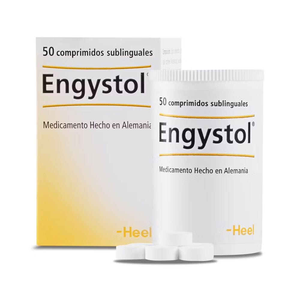 Engystol x 50 comprimidos. Farmex-Yapp-Seguro-Boleta