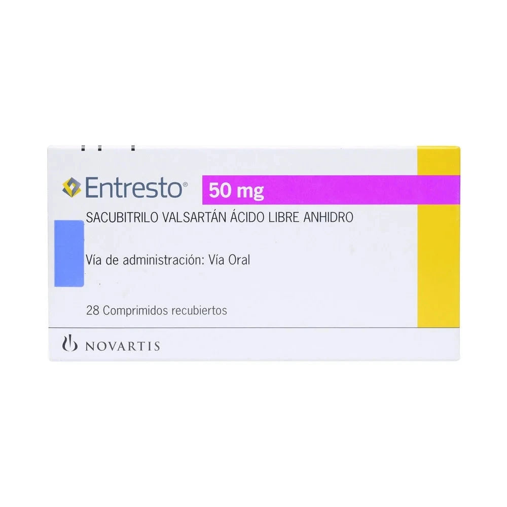 Entresto FCT 50 mg x 28 capsulas NOVARTIS