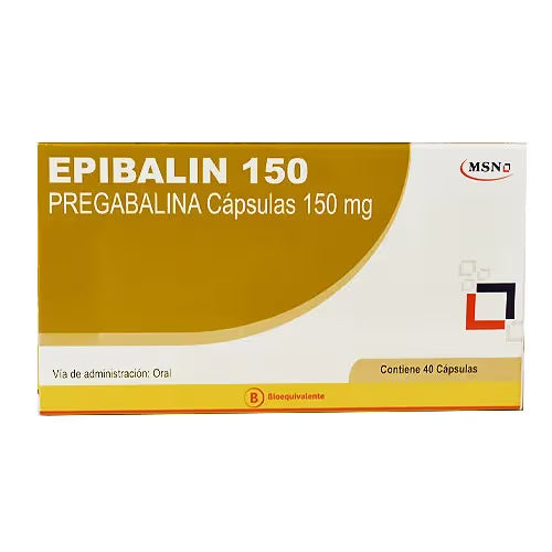 Epibalin 150mg X 40 cápsulas.