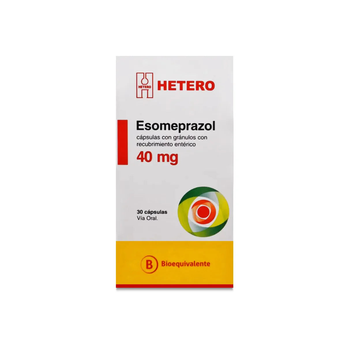 Esomeprazol 40 mg x 30 cápsulas.