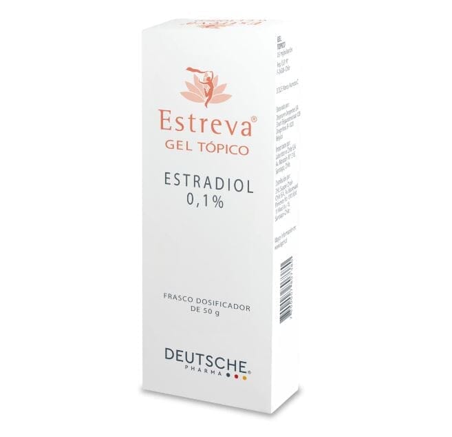 Estreva (Estradiol) Gel tópico 0,1% x 50 g Farmex-Pluxee-Persistente