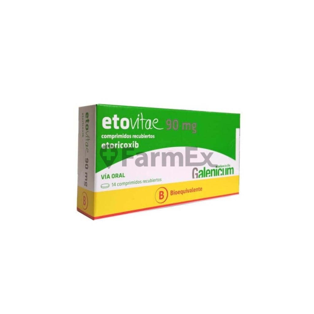 Etovitae 90 mg x 14 comprimidos.