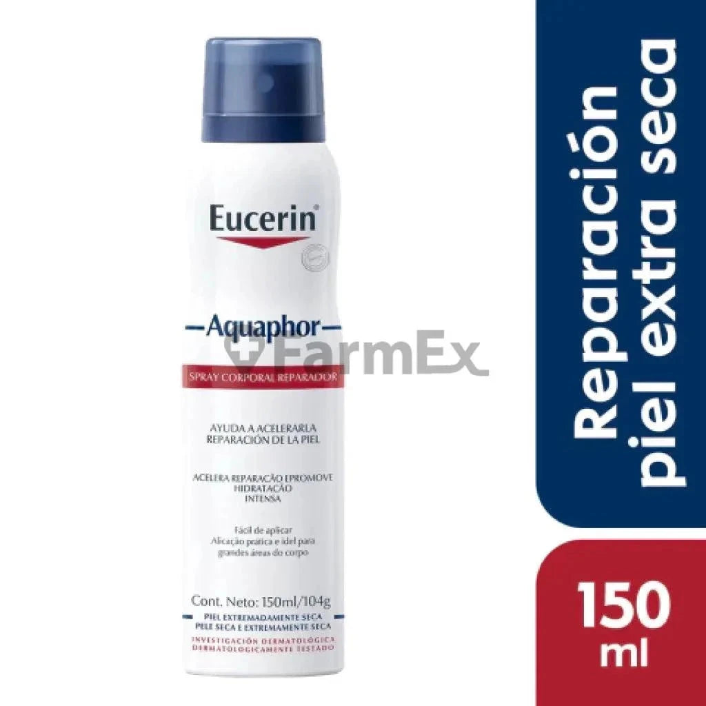Eucerin Aquaphor "Spray Corporal Reparador" Piel Extremadamente Seca x 150 ml Farmex-Fonasa-Persistente