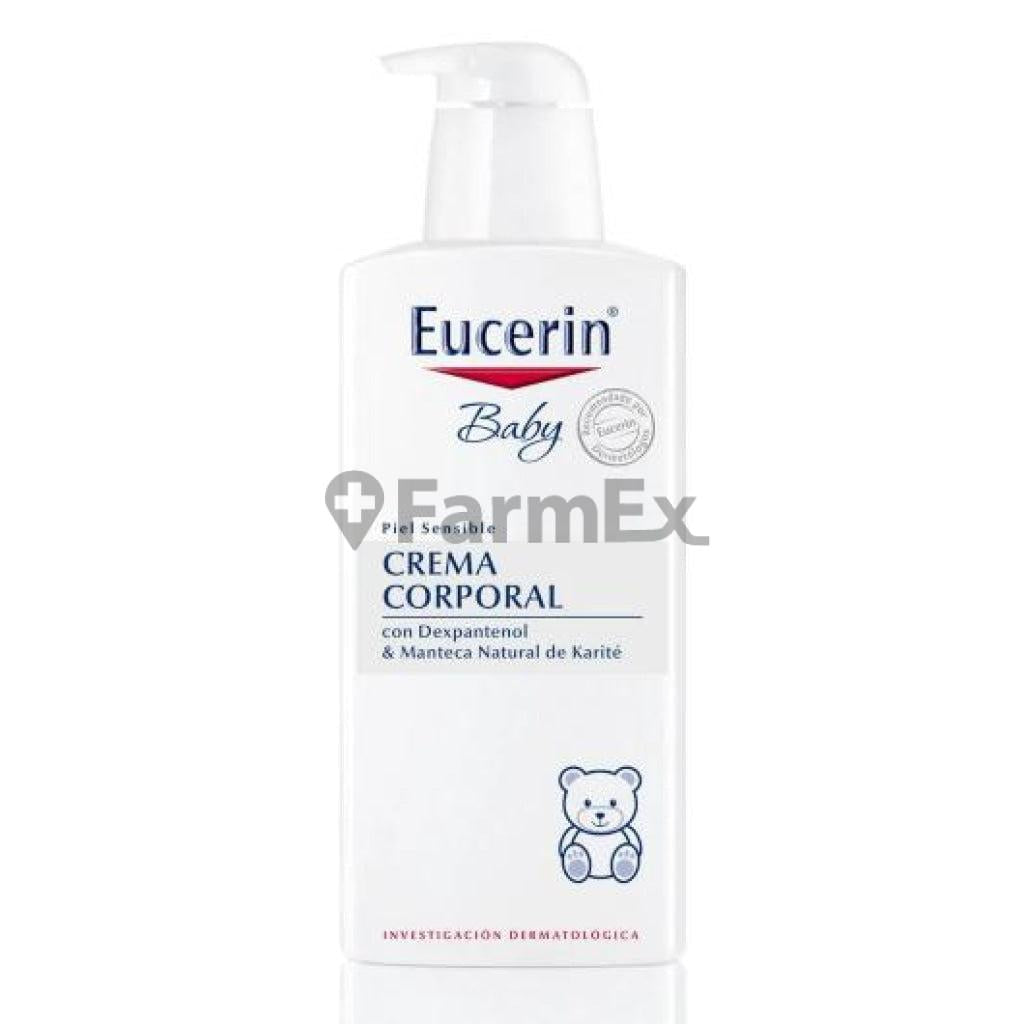 Eucerin Baby Crema Corporal Piel Sensible x 400 mL / 401 g.