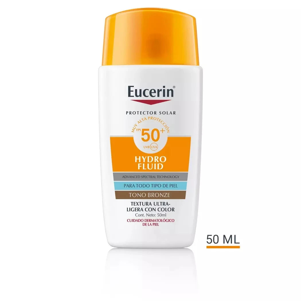 EUCERIN SUN Protector Solar Face Hydro Fluid Bronze FPS50+ 50ml BEIERSDORF