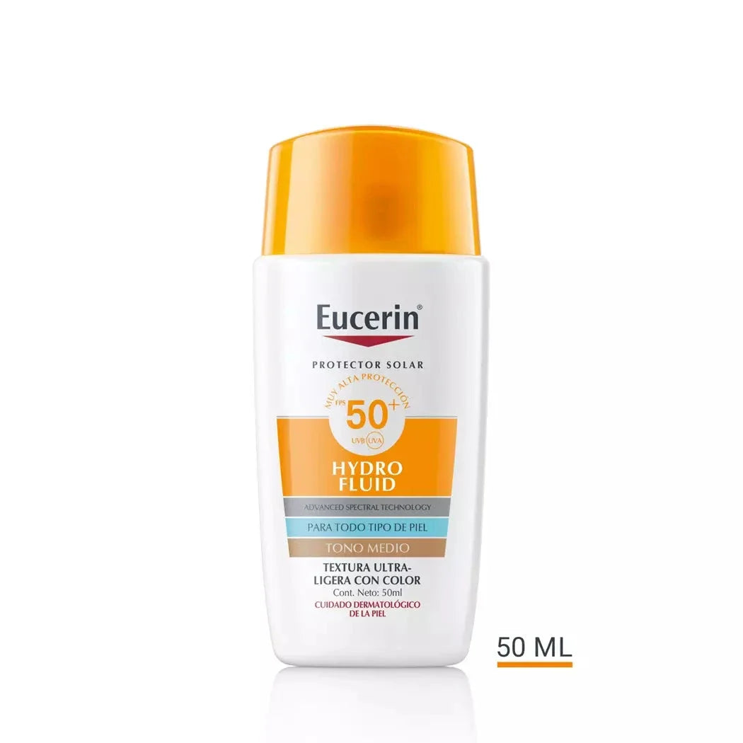EUCERIN SUN Protector Solar Hydro Fluid Medium SPF50 50ml.