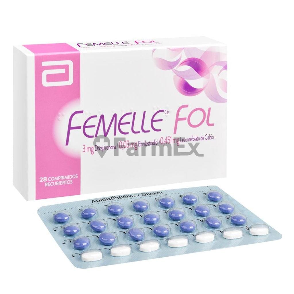 Femelle Fol x 28 comprimidos Farmex-VidaTres-Persistente