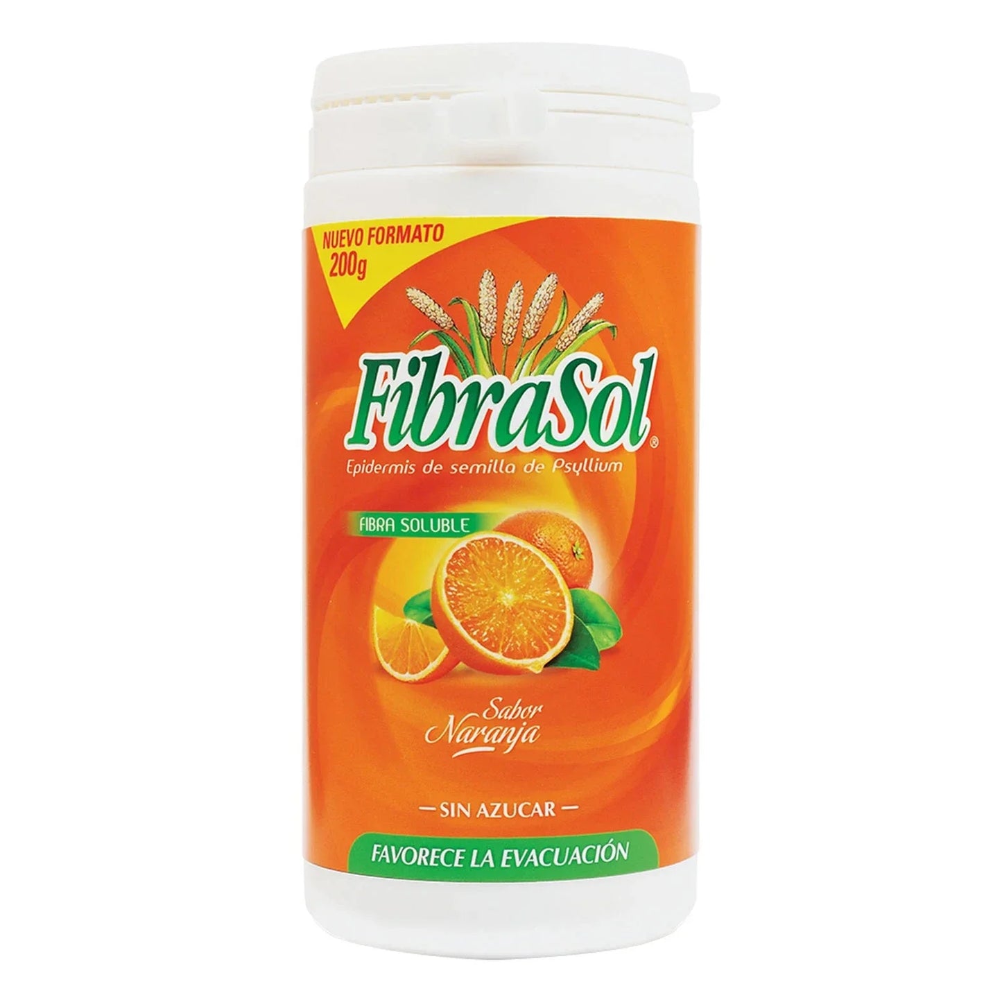 Fibrasol Polvo para suspensión oral Sabor Naranja x 200 g.