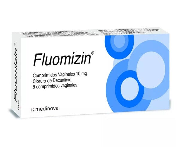 Fluomizin 10 mg x 6 comprimidos vaginales.