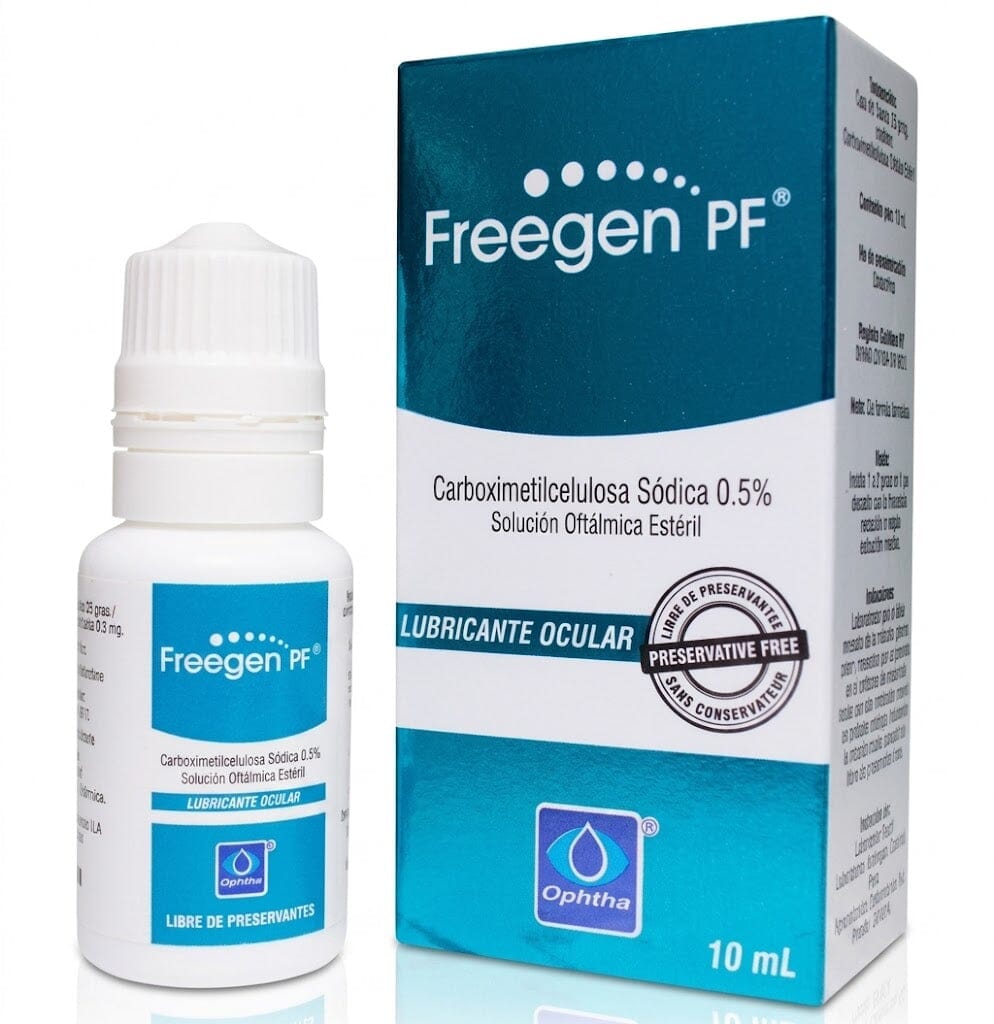 Freegen PF 0,5% solución oftálmica x 10 mL.