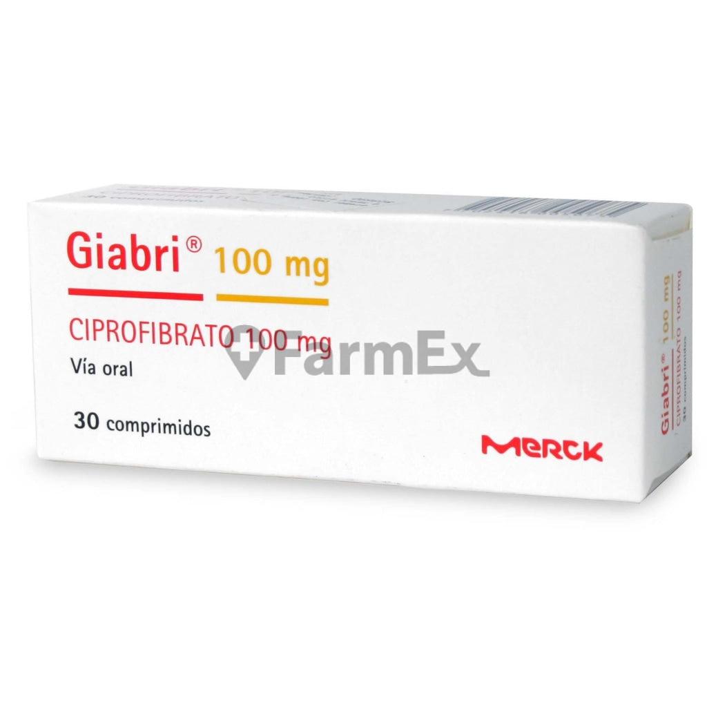 Giabri 100 mg x 30 comprimidos.