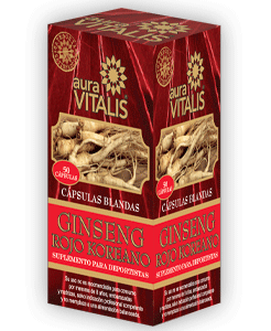 Ginseng Rojo Koreano x 50 Cápsulas Blandas