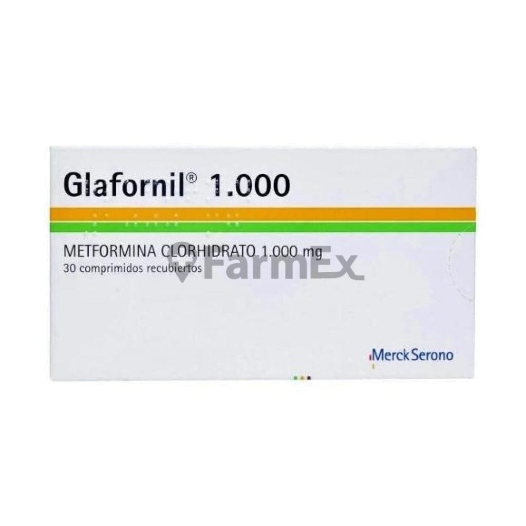 Glafornil 1000 mg x 30 comprimidos Farmex-Fonasa-Persistente