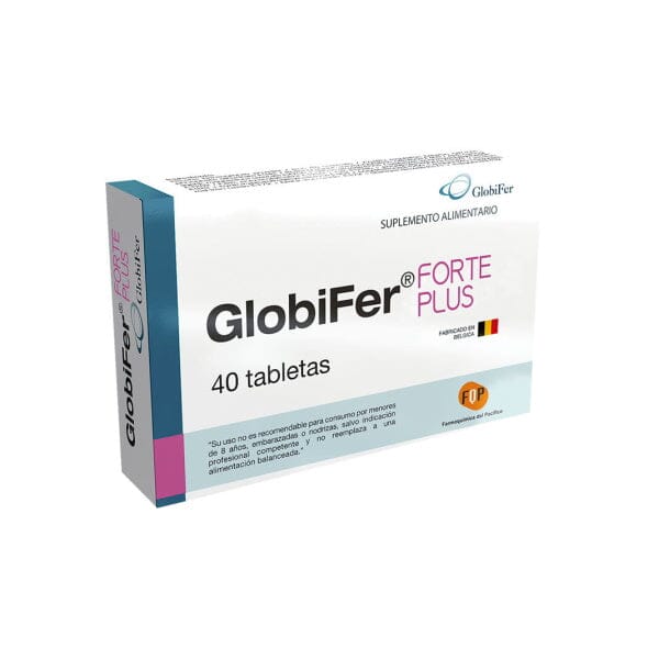 GlobiFer Forte Plus x 40 tabletas.