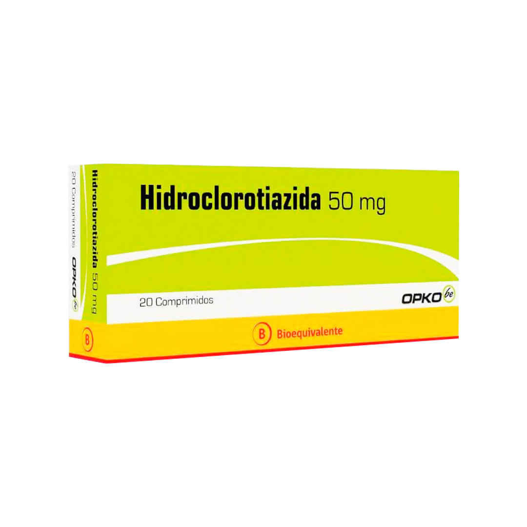 Hidroclorotiazida 50 mg x 20 comprimidos