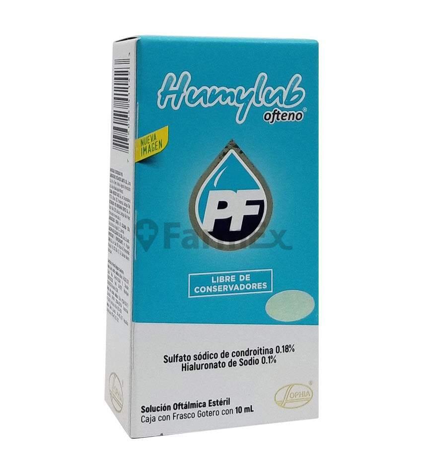 Humylub PF 0,18% / 0,1% x 10 mL.