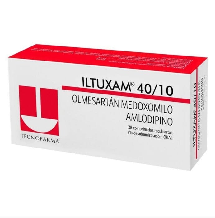 Iltuxam 40 mg / 10 mg x 28 comprimidos.