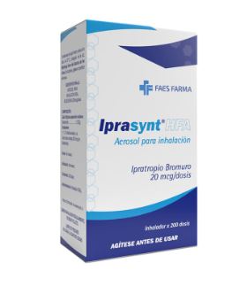 Iprasynt HFA Inhalador 20mcg/dosis x 200 dosis.