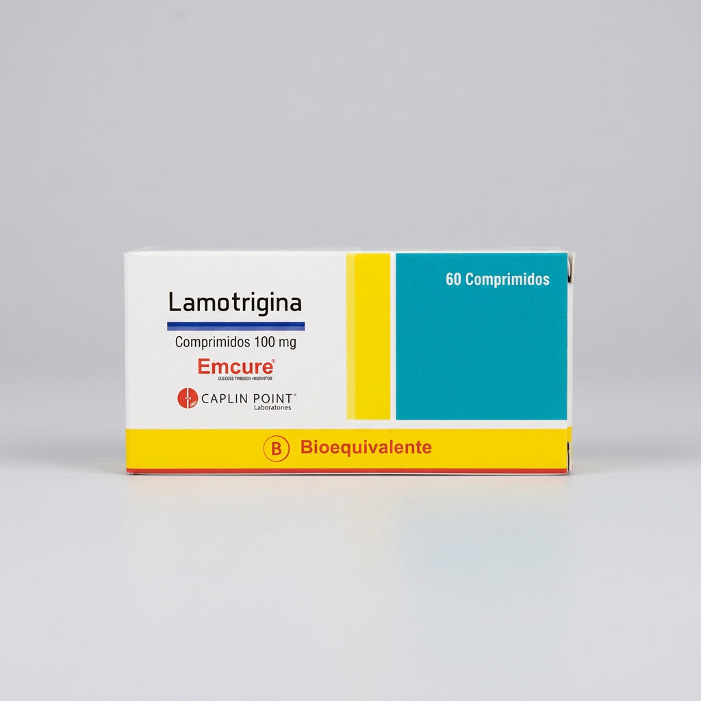 Lamotrigina 100 mg x 60 comprimidos "Ley Cenabast" -.