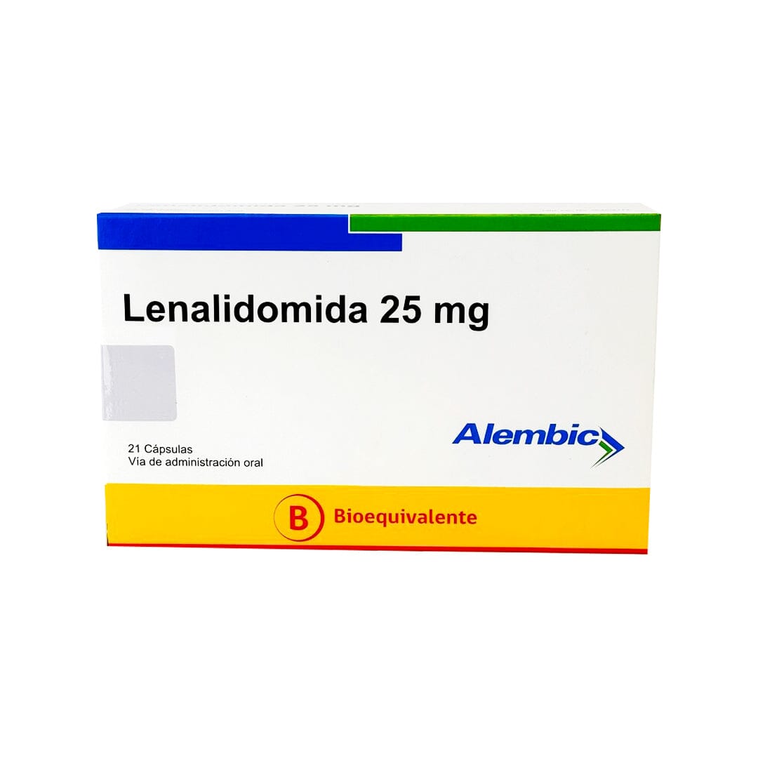 Lenalidomida 25 mg x 21 Capsulas ALEMBIC