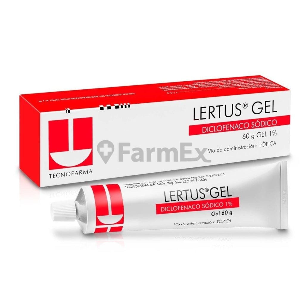 Lertus Gel 1% x 60 g Farmex-Pluxee-Persistente
