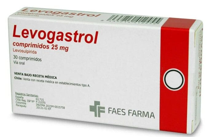 Levogastrol 25 mg x 30 comp FAES FARMA