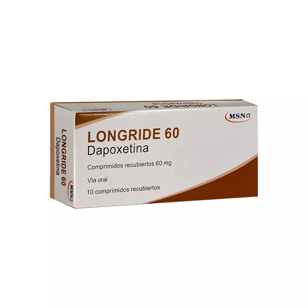 Longride 60 mg x 10 comprimidos MSN