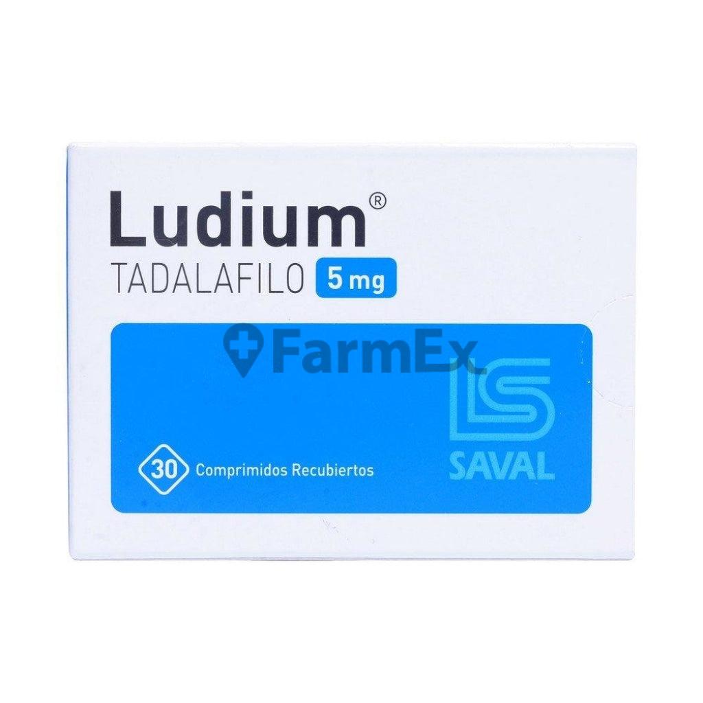 Ludium 5 mg x 30 comprimidos.