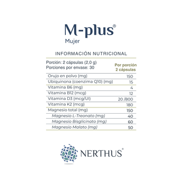 M-PLUS Mujer 60 capsulas (Nerthus) Nerthus