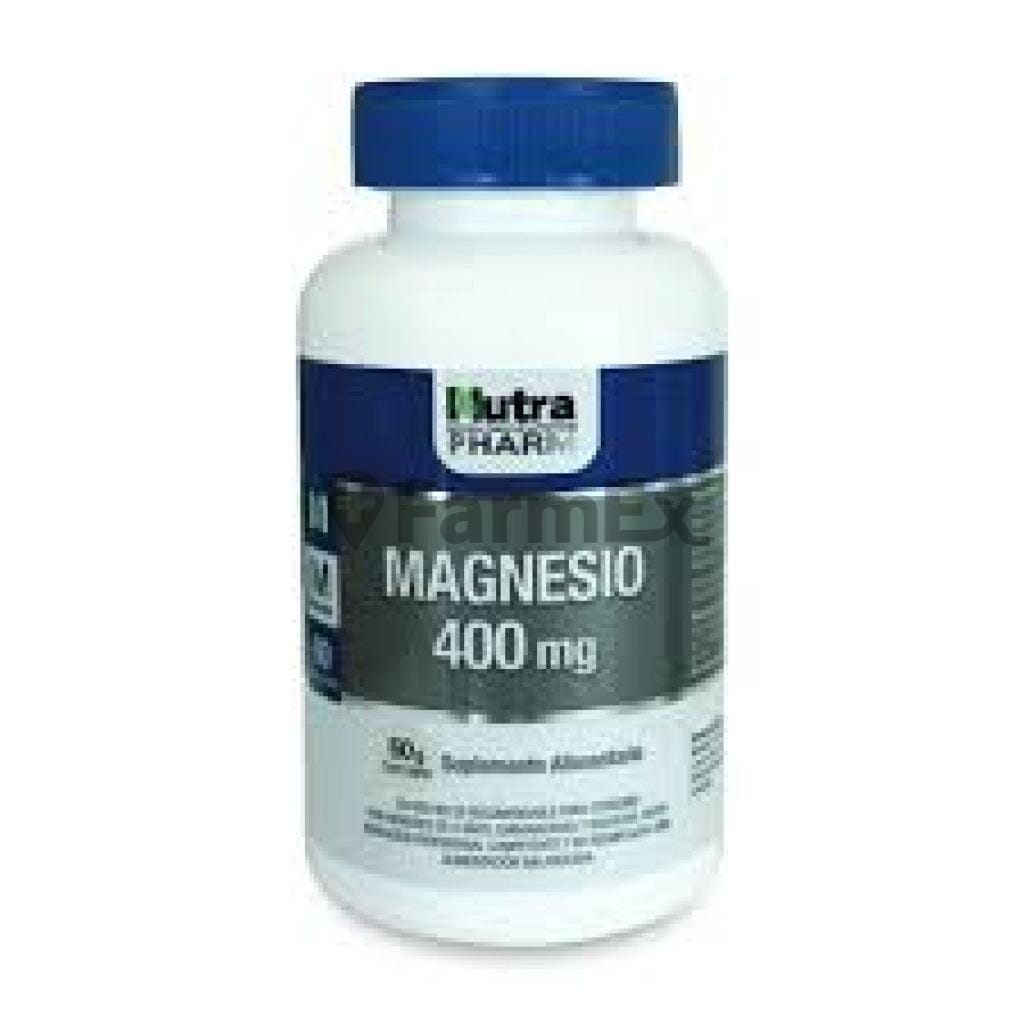 Magnesio 400 mg x 60 comprimidos. Farmex-Fonasa