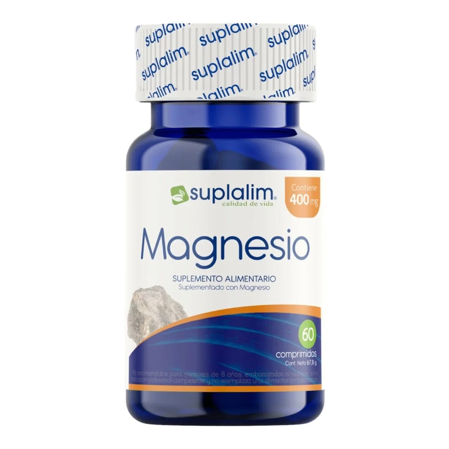 Magnesio 400 mg x 60 comprimidos.