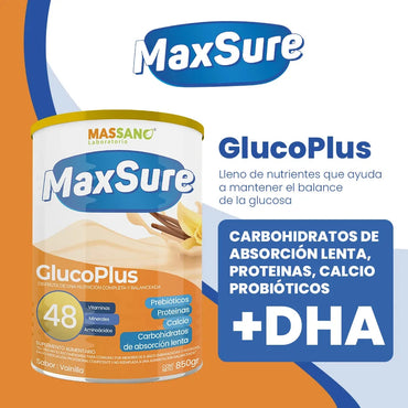 MAX SURE "GLUCO PLUS" 850 g Massano