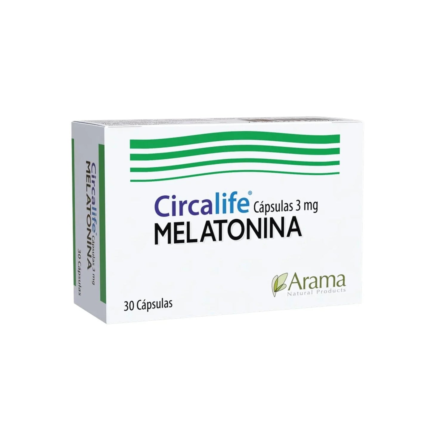 Melatonina Circalife 3 mg x 30 cápsulas.
