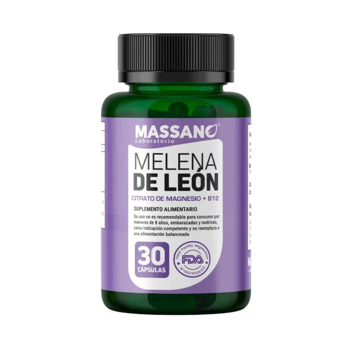 Melena de león x 30 capsulas.