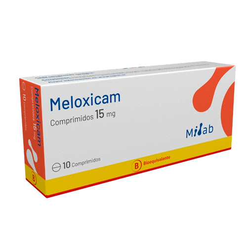 Meloxicam 15 mg x 10 comprimidos "Ley Cenabast"